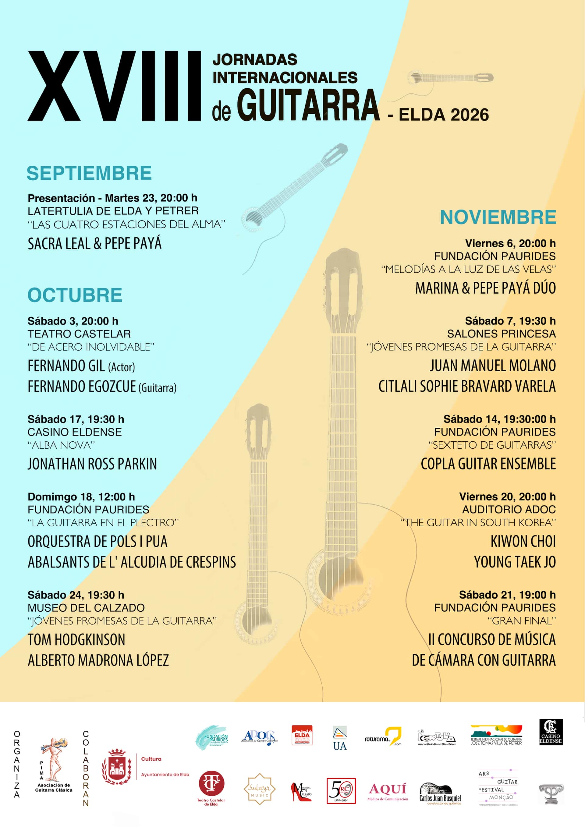 XVIII Jornadas Internacionales de Guitarra - Alba Nova