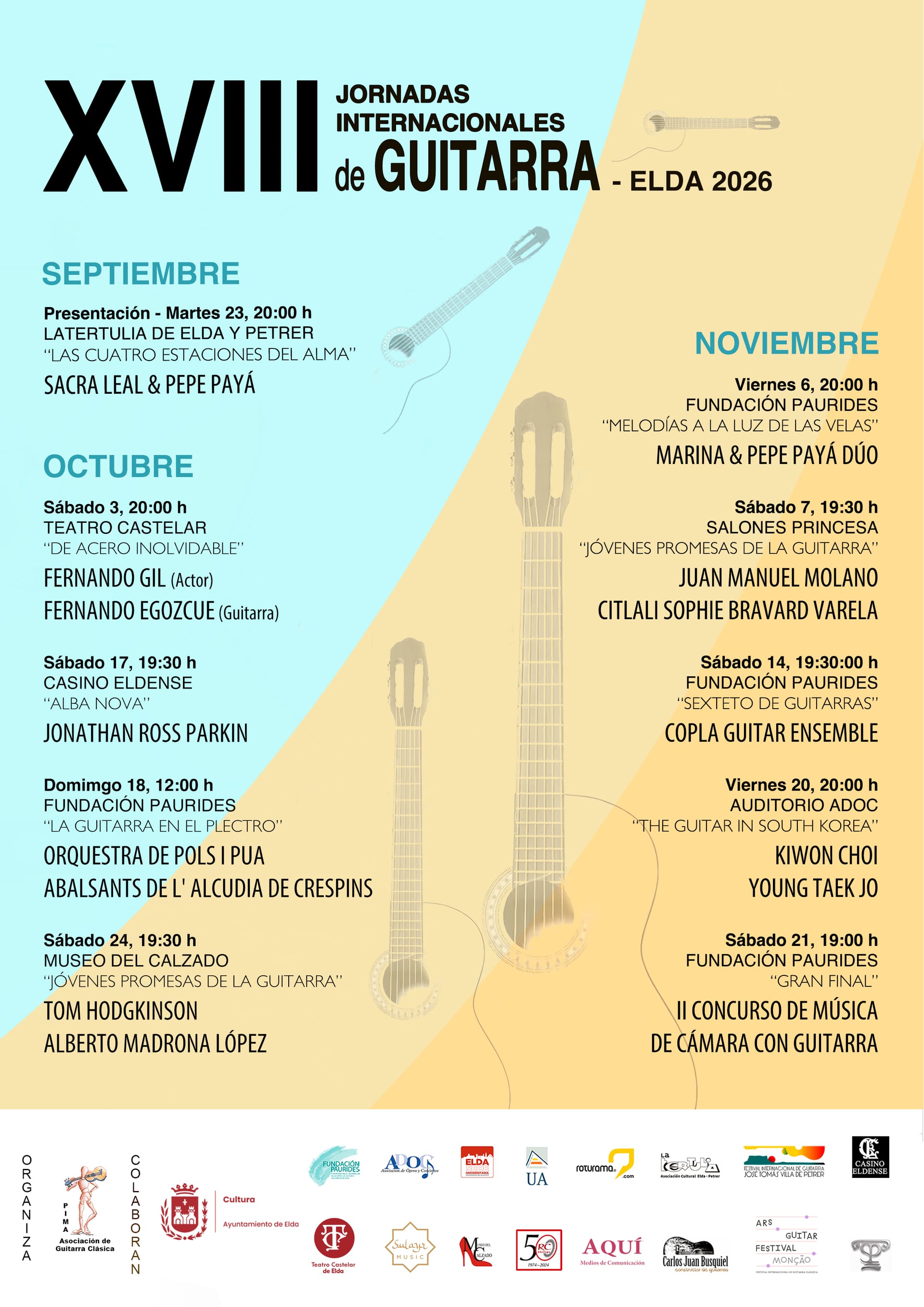 XVIII Jornadas Internacionales de Guitarra - Alba Nova