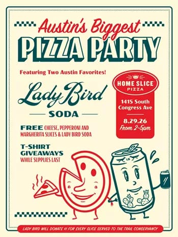 Austin's Biggest Pizza Party