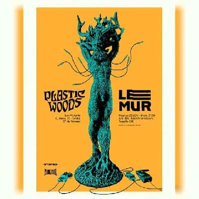 Concierto de Le Mur y Plastic Woods