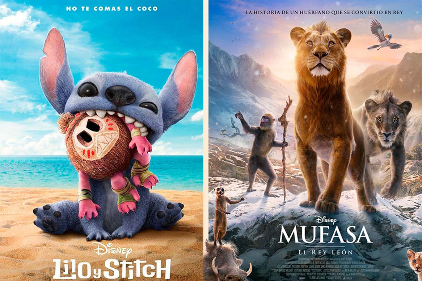 Cine de Verano: Lilo & Stitch y Mufasa
