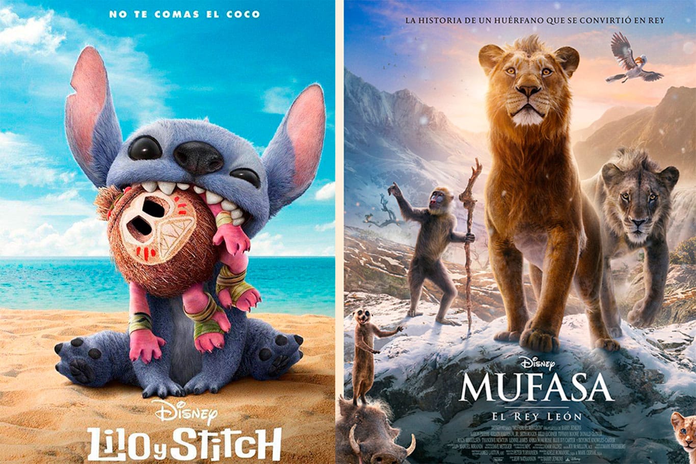 Cine de Verano: Lilo & Stitch y Mufasa