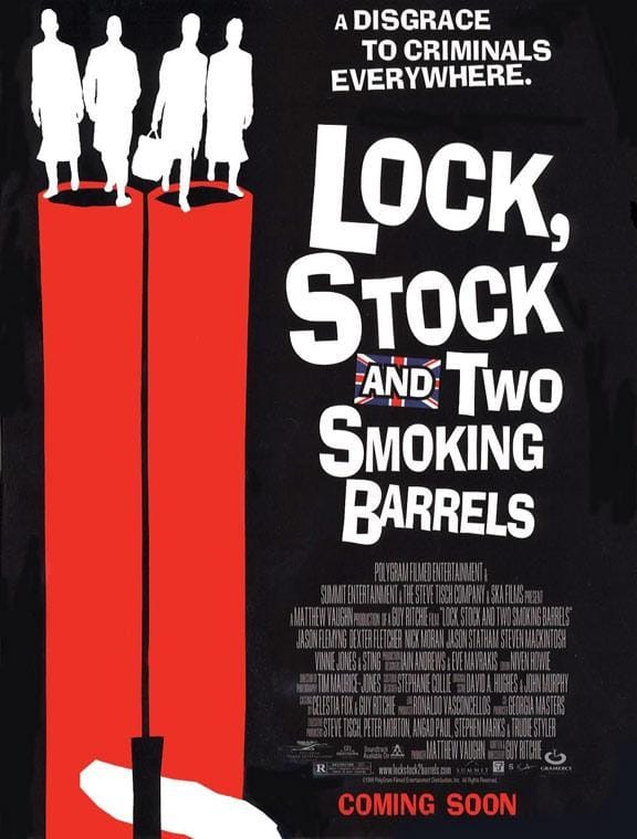 Proyección de la película 'Lock & Stock' de Guy Ritchie
