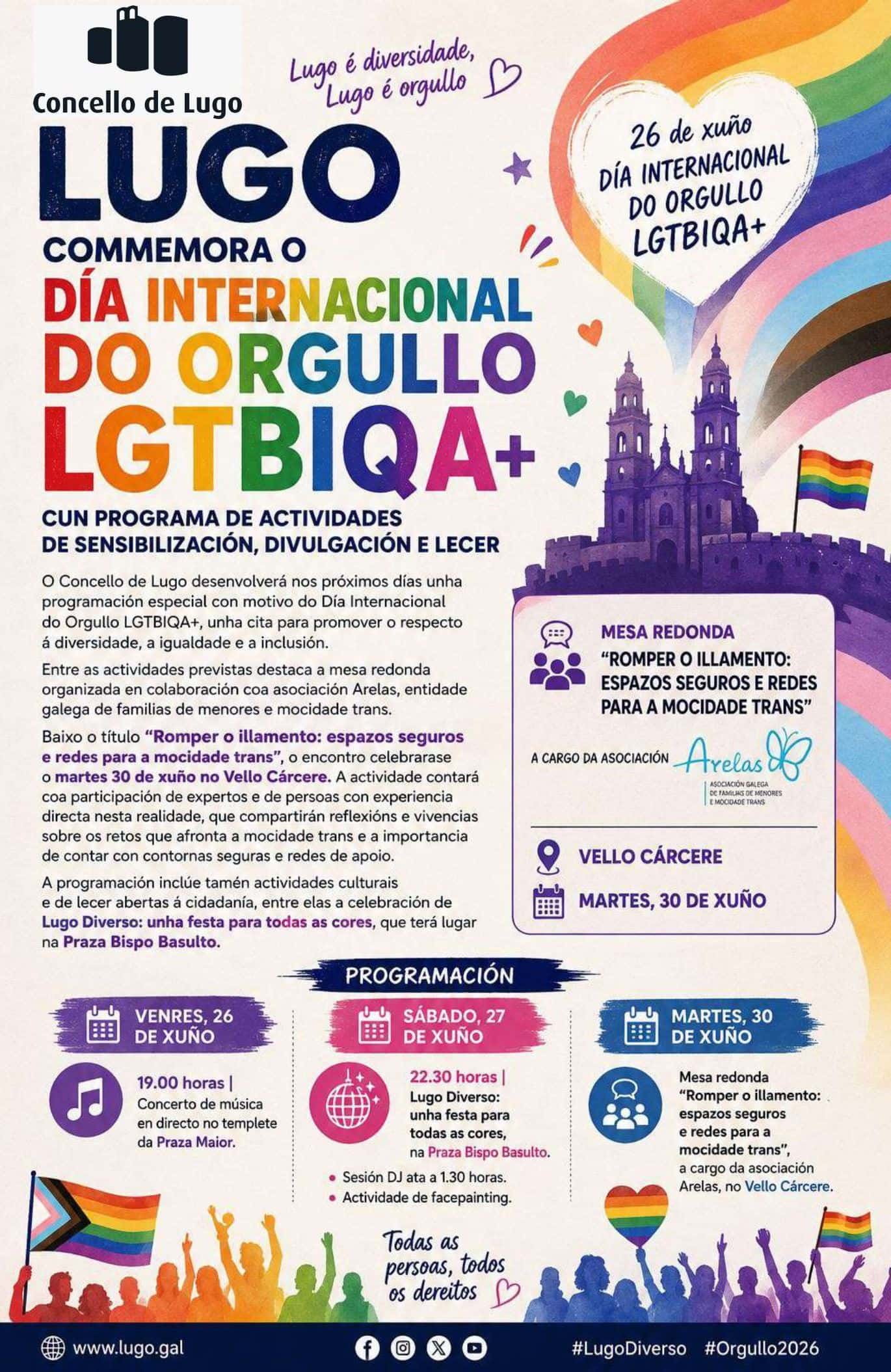 Mesa redonda 'Romper o illamento: espazos seguros e redes para a mocidade trans'
