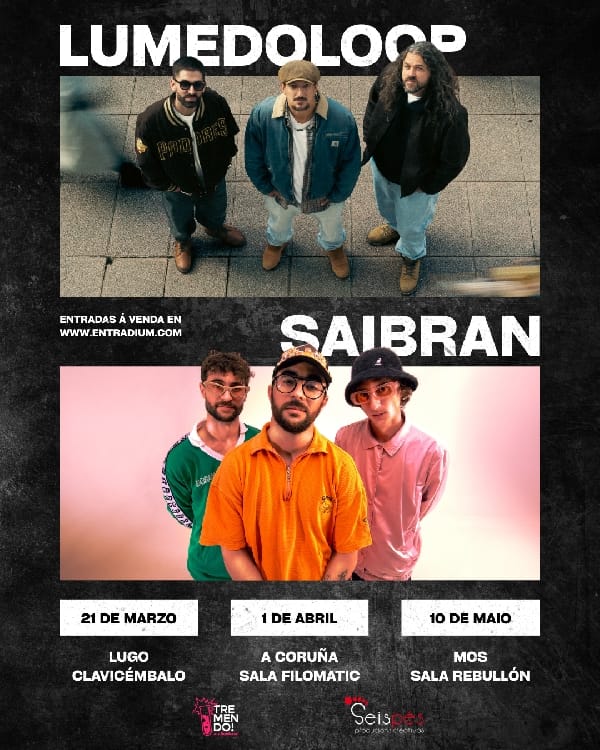 Lumedoloop y Saibran en concierto