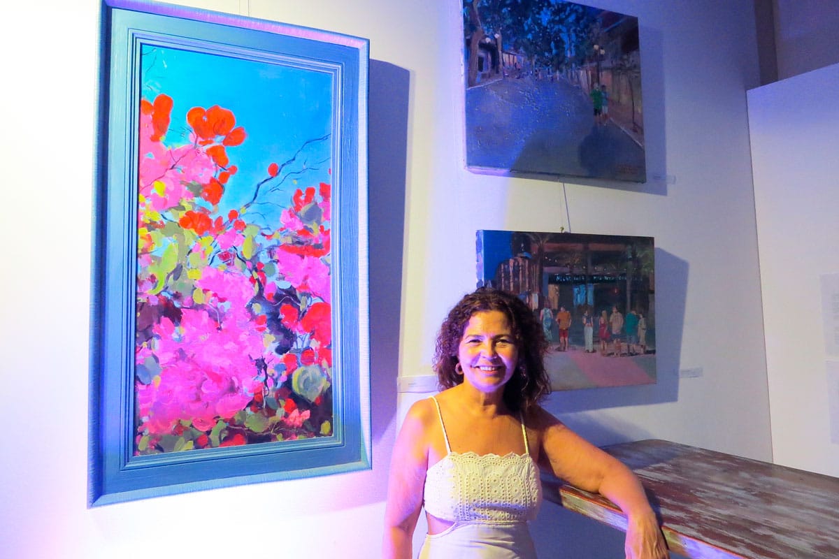 Exposición de Luz Parra en Códigos del Arte