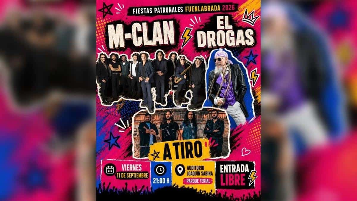 Fiestas Patronales 2026 - Noche de rock