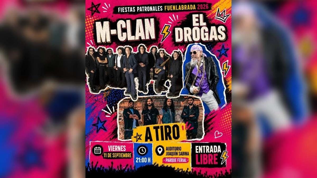 Fiestas Patronales 2026 - Noche de rock