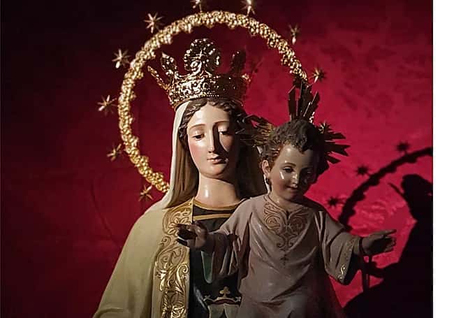 Procesión de la Virgen del Carmen de Madre de Dios
