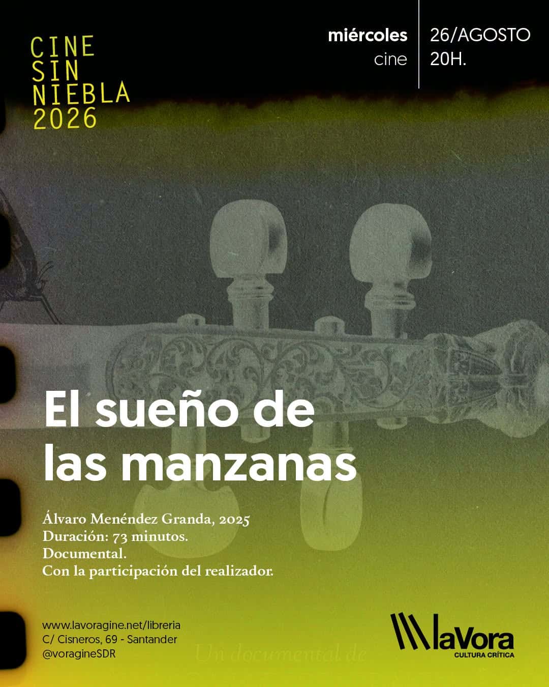Cine sin Niebla 2026: El sueño de las manzanas