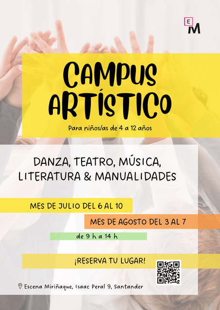 Campus artístico de verano
