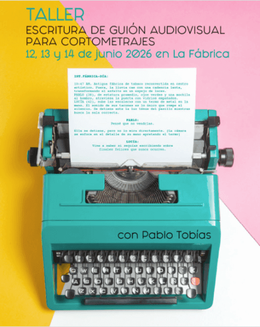 Taller de escritura de guion audiovisual para cortometrajes