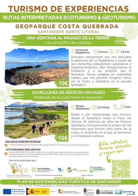 Ruta interpretada: 10 millones de años en un paseo