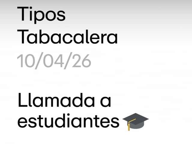 Tipos Tabacalera