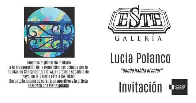 Lucia Polanco presenta Donde habita el color