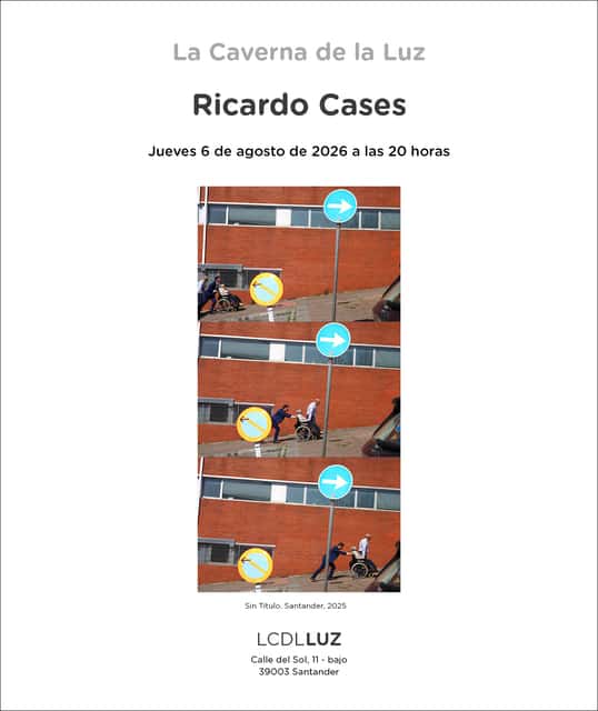 Ricardo Cases enciende el escaparate de LCDLLUZ de agosto