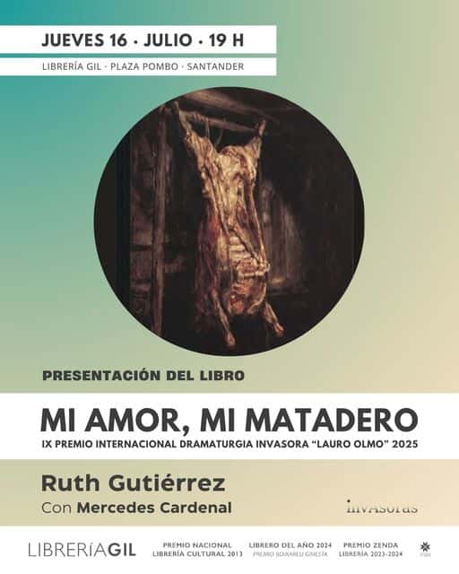 Presentación de 'Mi amor, mi matadero', de Ruth Gutiérrez