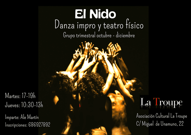 Grupo regular de danza impro y teatro físico