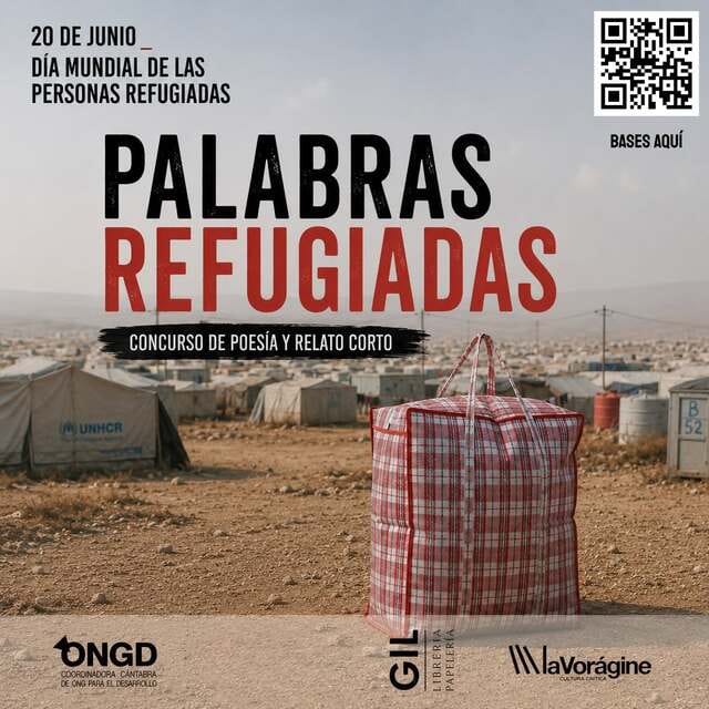 Palabras Refugiadas, concurso de poesía, cuento corto y relato corto