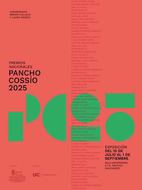 Exposición de los Premios Nacionales Pancho Cossío 2025
