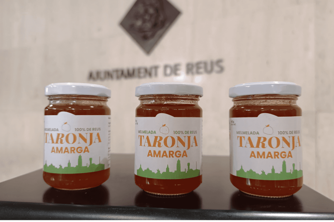 Venda de pots de melmelada de taronja amarga
