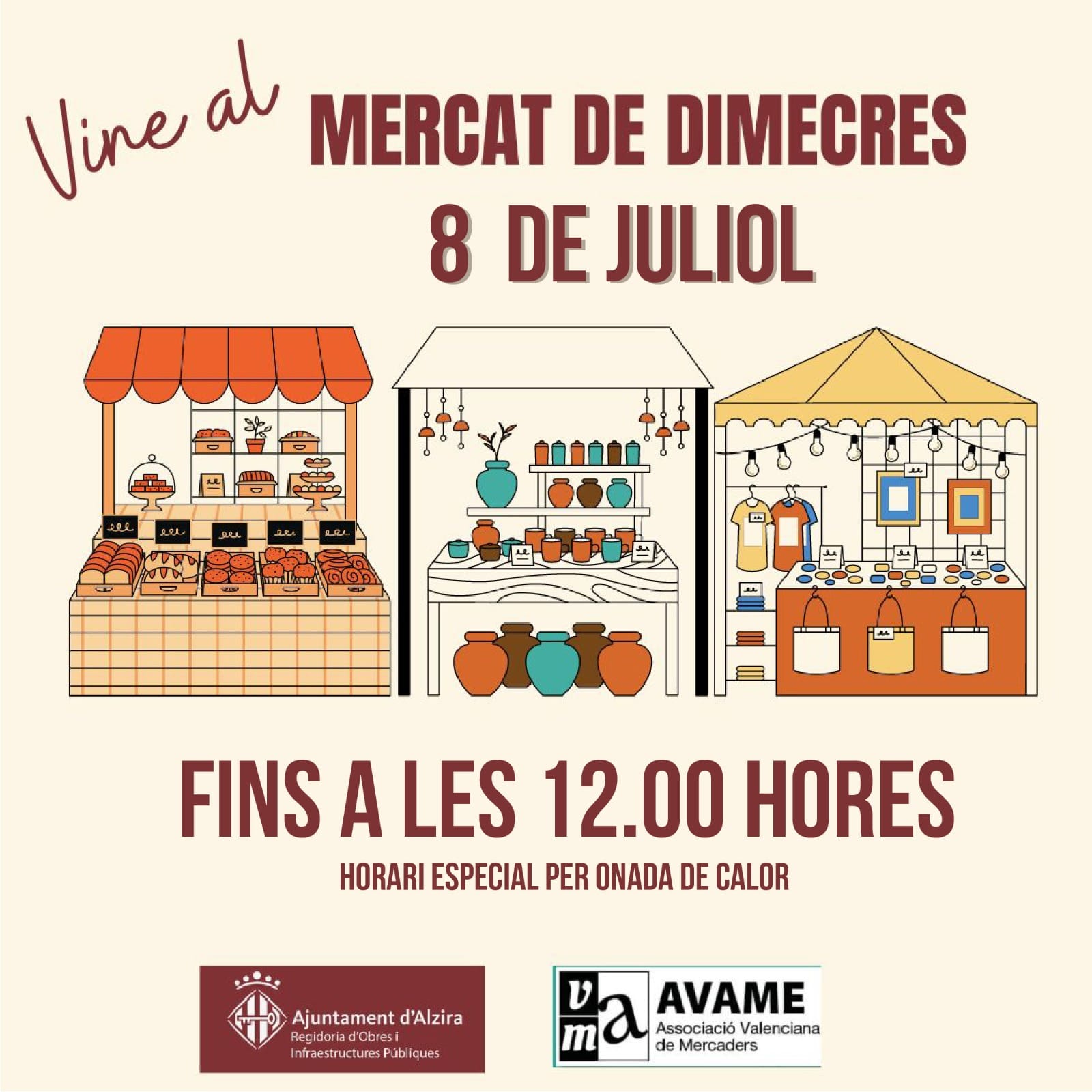 Vine al Mercat de dimecres