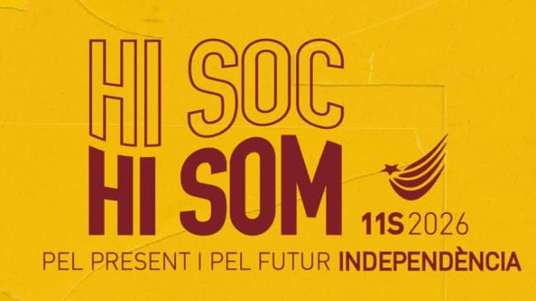 Mobilització de la Diada Nacional de Catalunya 2026