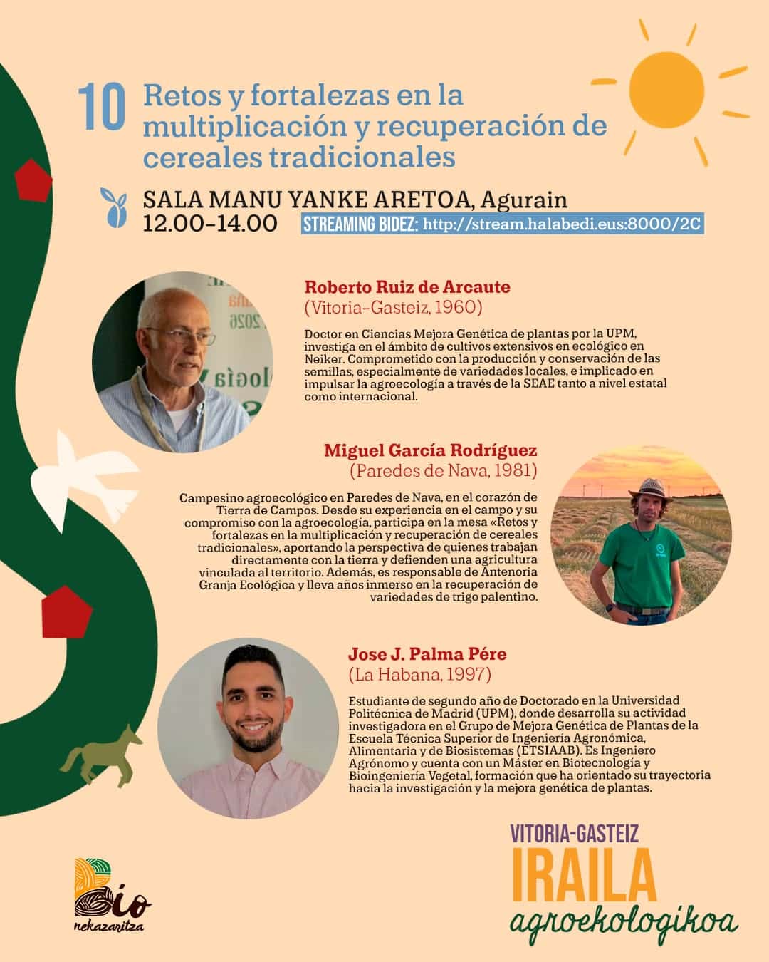 Mes Agroecológico de Álava: multiplicación y recuperación de cereales tradicionales
