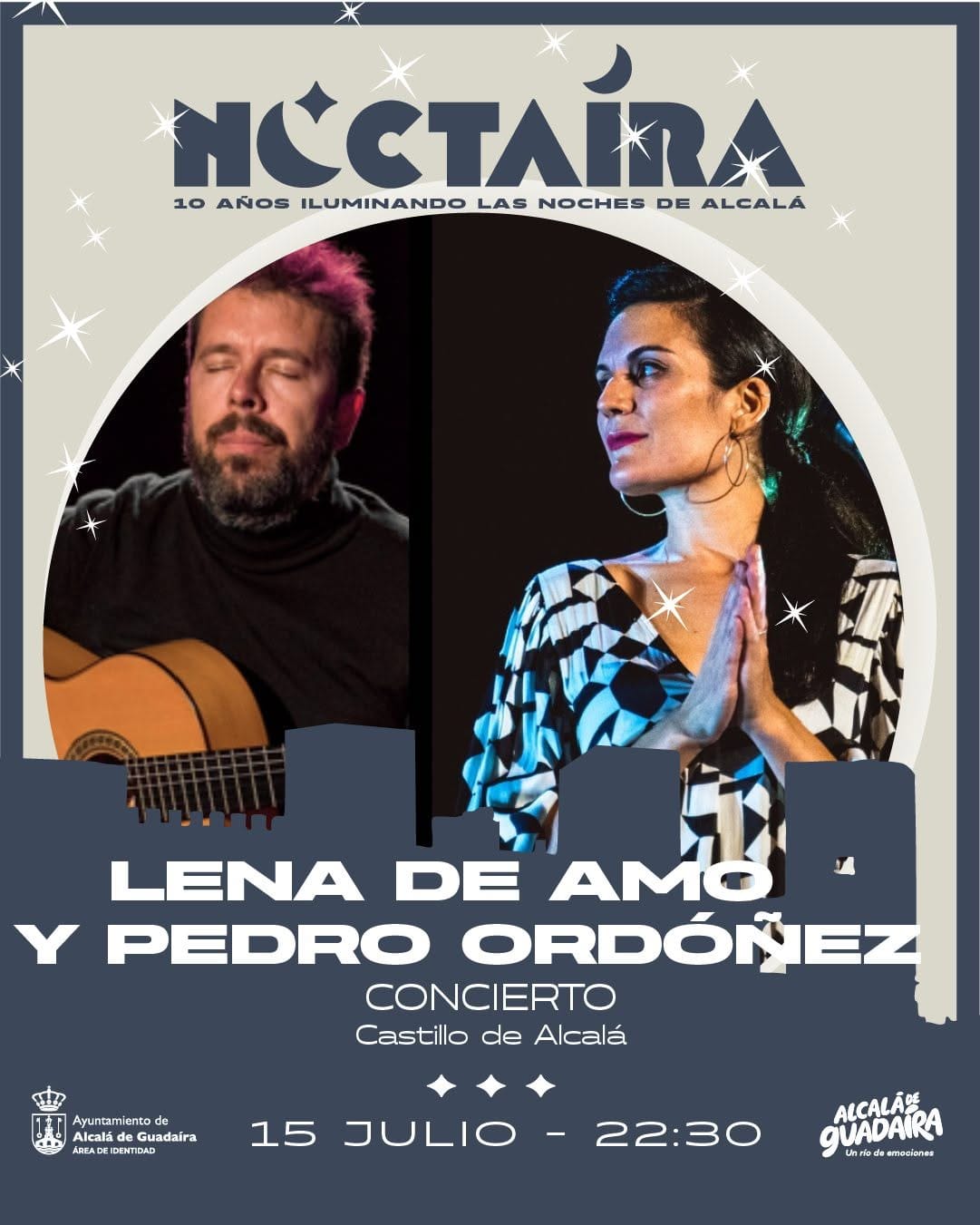 Noctaíra: Concierto, Lena de Amo y Pedro Ordóñez