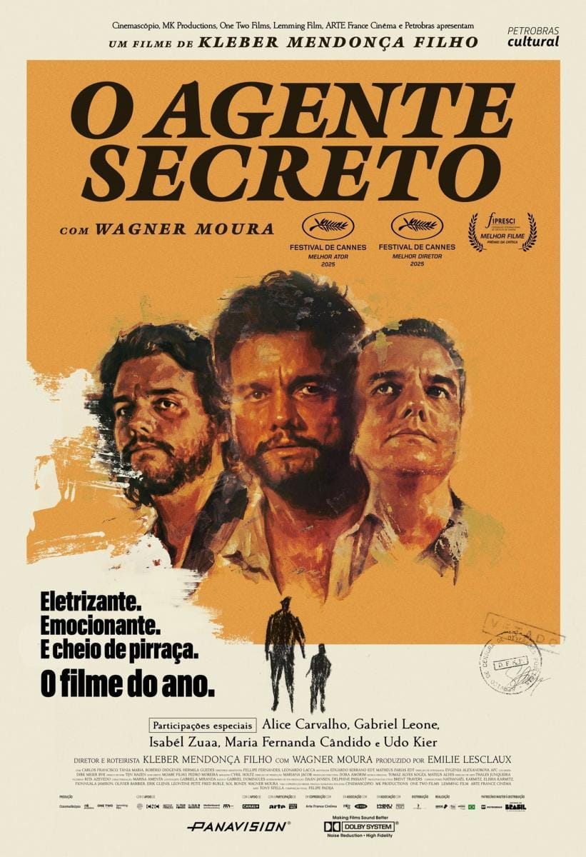 El agente secreto, de Kleber Mendonça Filho (V.O.S.E.)