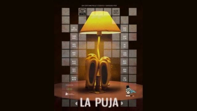 Proyección del cortometraje 'La puja'