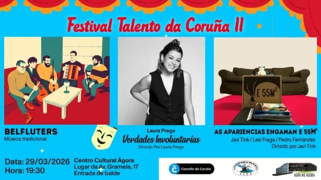 Festival Talento da Coruña II de microteatro e improvisación