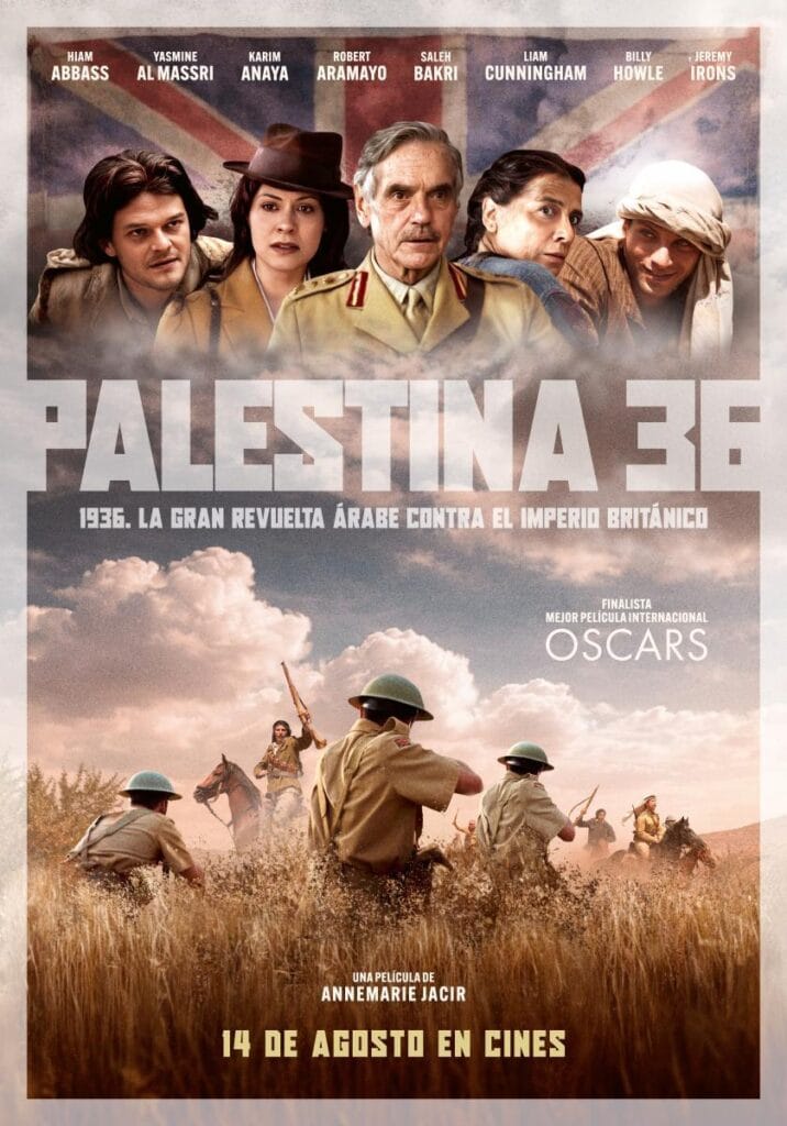Proyección de 'Palestina 36' - Ciclo Agenda AÚNA