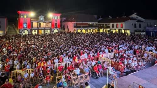 Proyección de la final del Mundial de la FIFA 2026 en Pinto