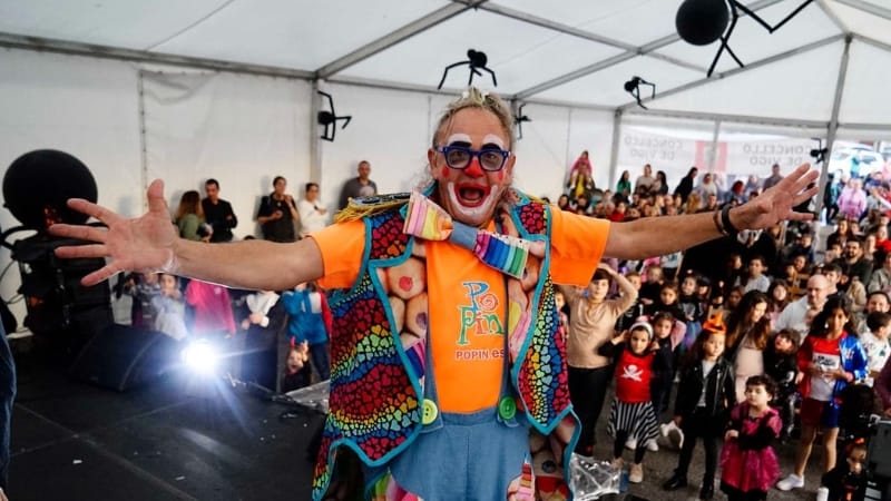 Payaso Popín | Espectáculo en Matamá