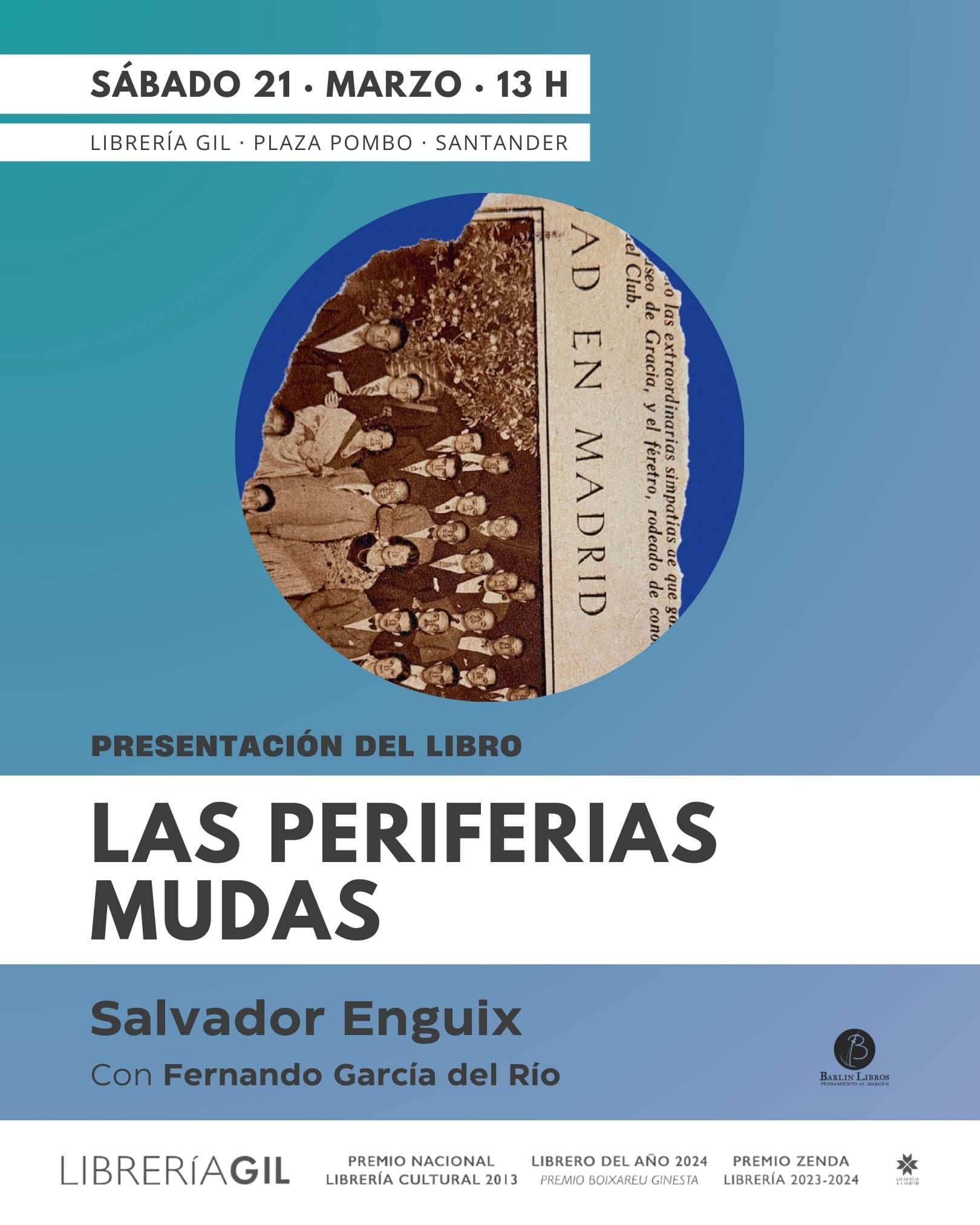 Presentación del libro 'Las periferias mudas'