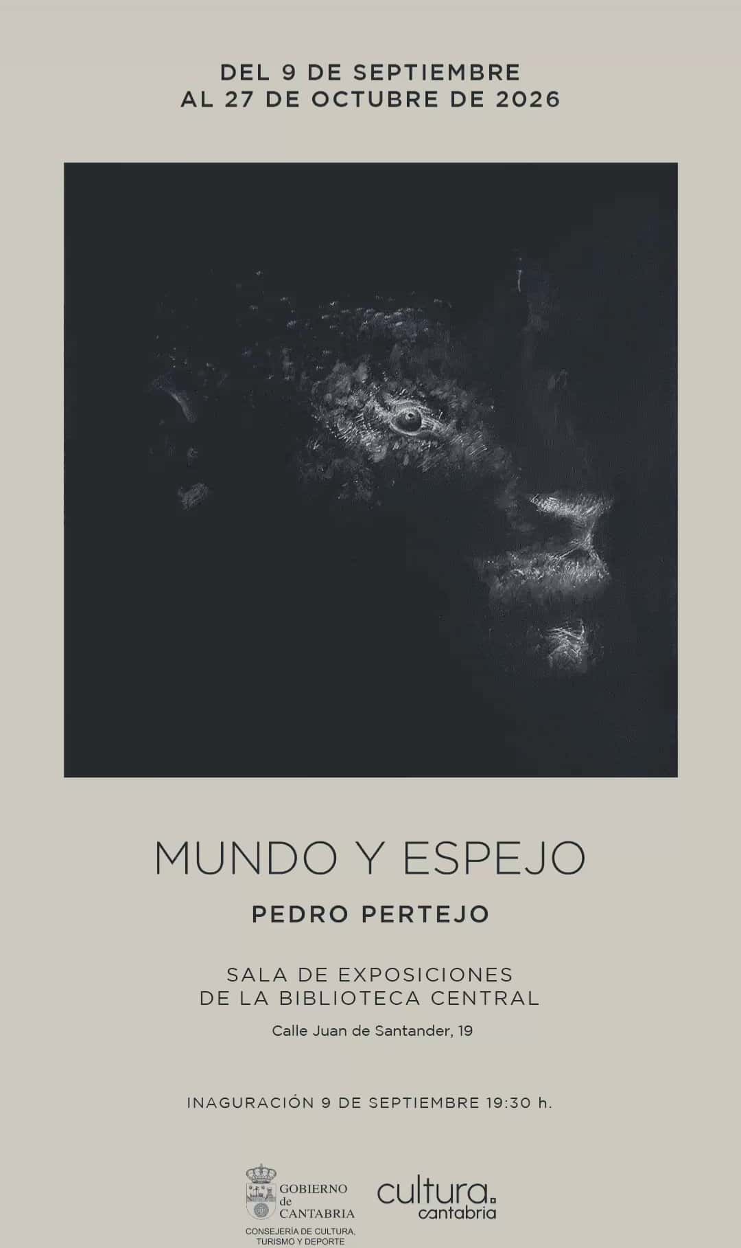 Mundo y espejo, obras del artista Pedro Pertejo