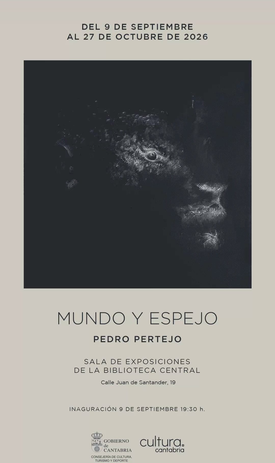Mundo y espejo, obras del artista Pedro Pertejo