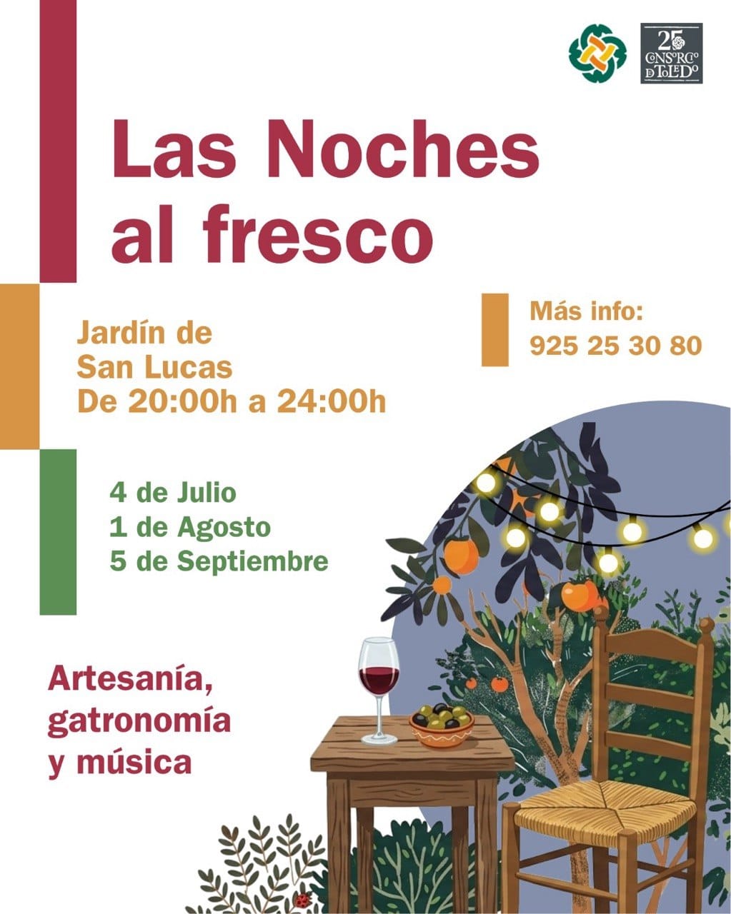 Noches al fresco de San Lucas