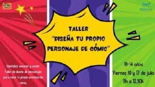 Taller: Diseña tu propio personaje de cómic