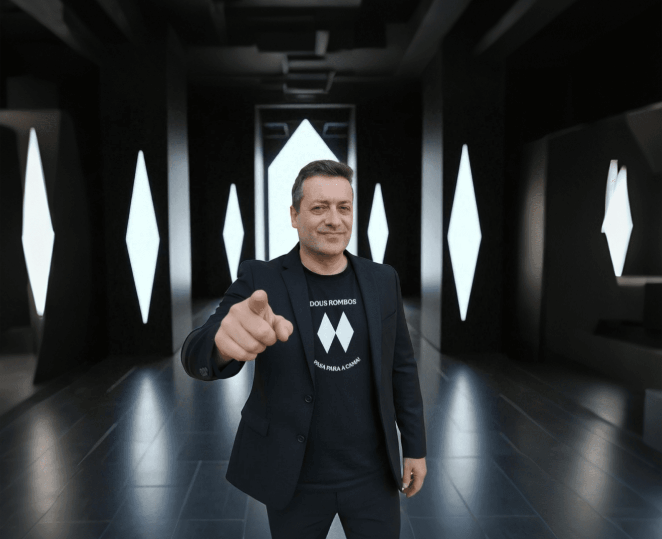 Dous rombos… Pasa para a cama