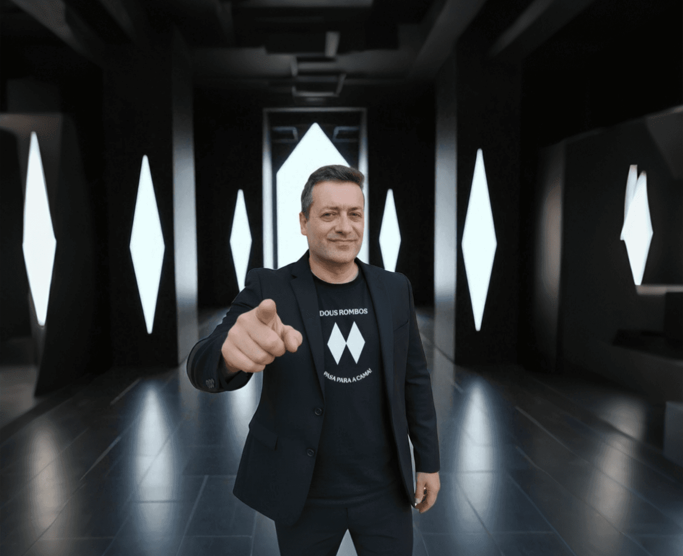 Dous rombos… Pasa para a cama