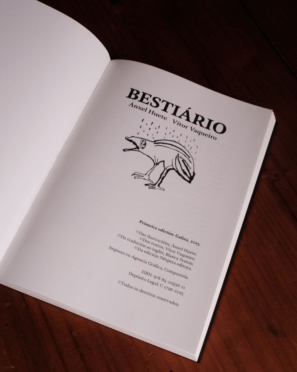 Presentación del libro 'Bestiário'