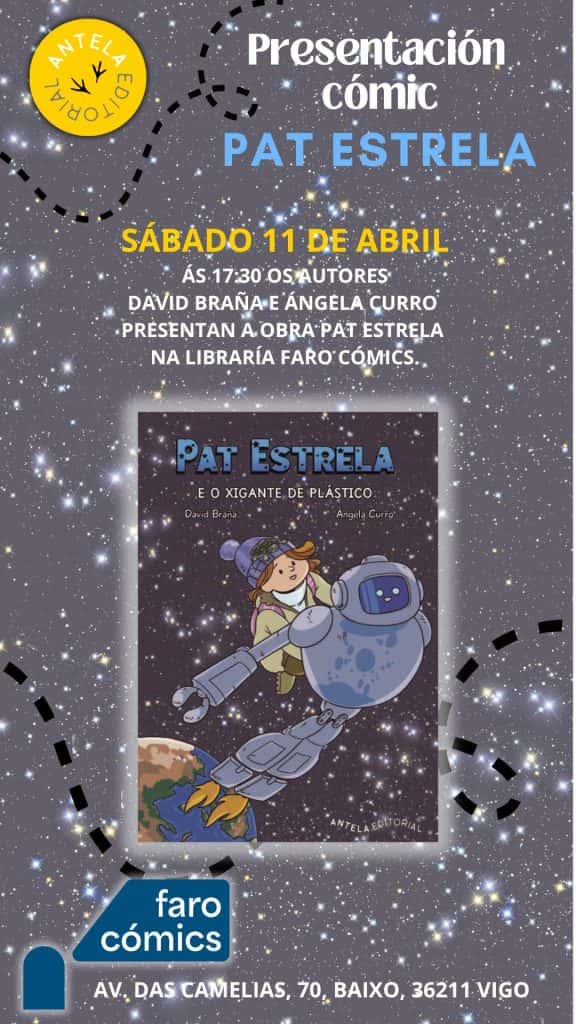 Presentación del cómic 'Pat Estrela'