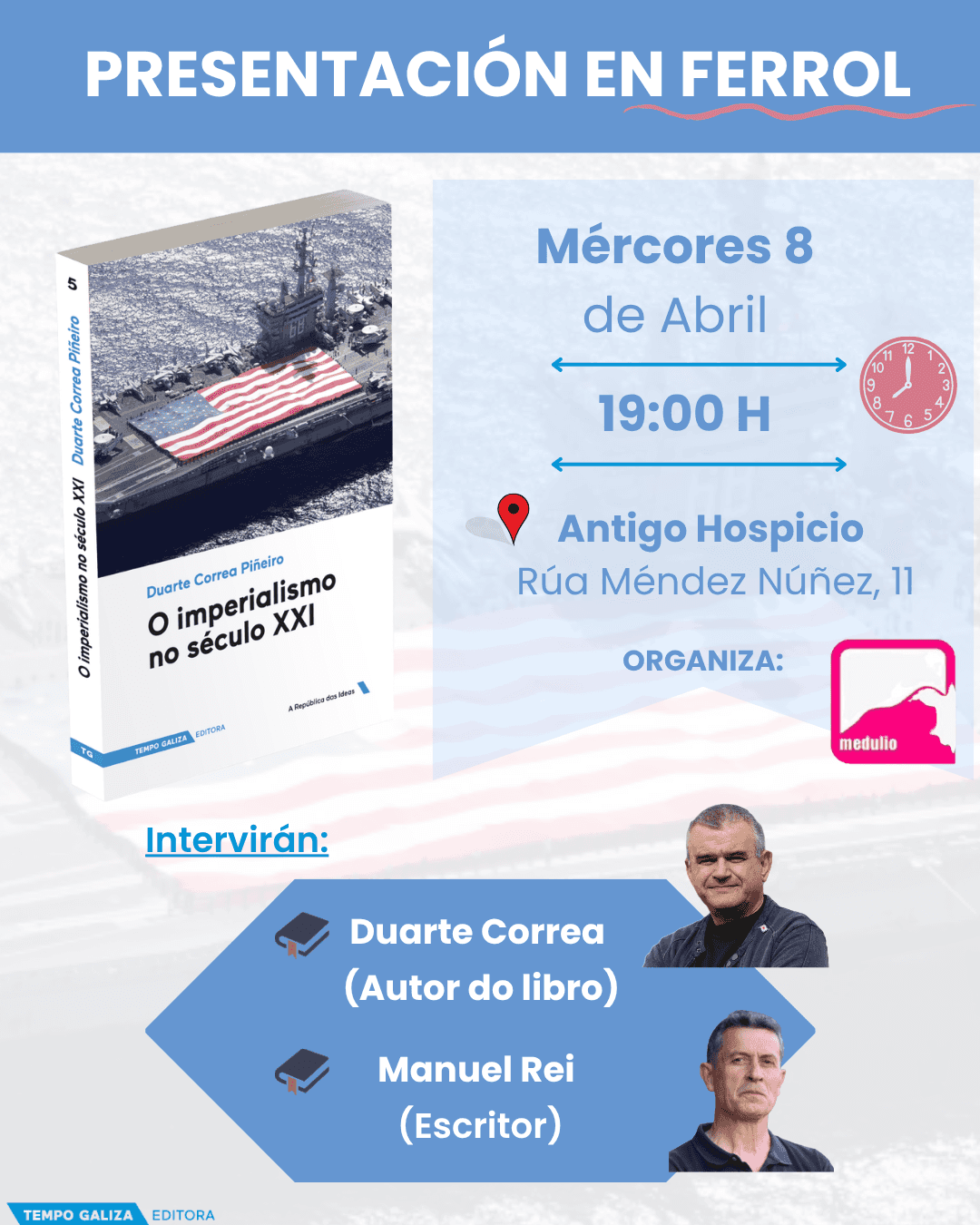 Presentación del libro 'O Imperialismo no século XXI'