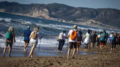 8ª Marcha Nórdica de Castelldefels