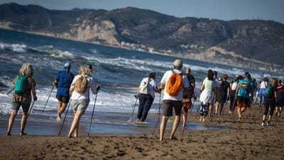 8ª Marcha Nórdica de Castelldefels
