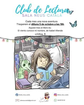 Club de lectura Sala Neus Català: 'El viento conoce mi nombre'