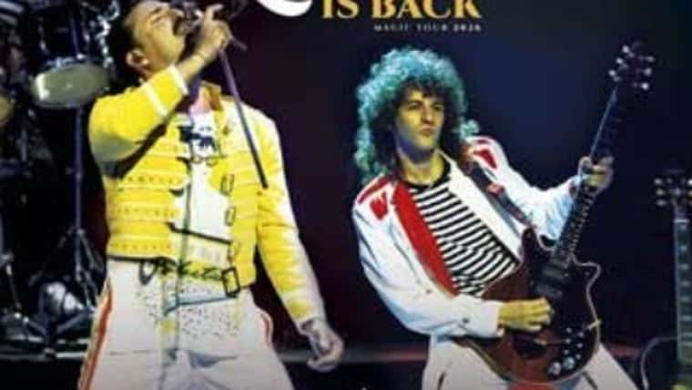 Concert tribut Queen, amb Queen is Back