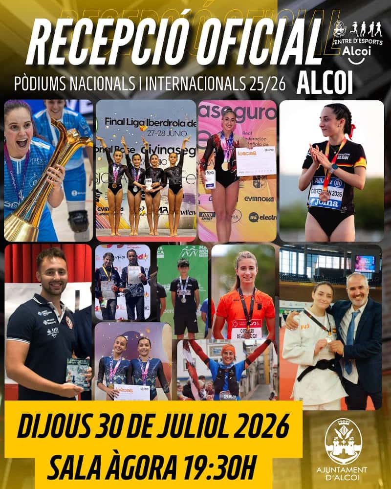 Recepción Oficial Podiums Nacionales e internacionales temporada 25/26